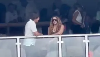 Shakira y Tom Cruise, juntos en la F1 | Video