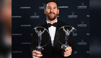 Lionel Messi y Shelly-Ann Fraser-Pryce reciben el Premio Laureus como Mejores Deportistas del 2022