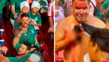 Detienen a sujeto que apuñaló a aficionado del Tricolor en partido de la Copa de Oro | Videos