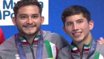 Mexicanos se quedan con el bronce en saltos sincronizados del Campeonato Mundial de Natación Fukuoka 2023