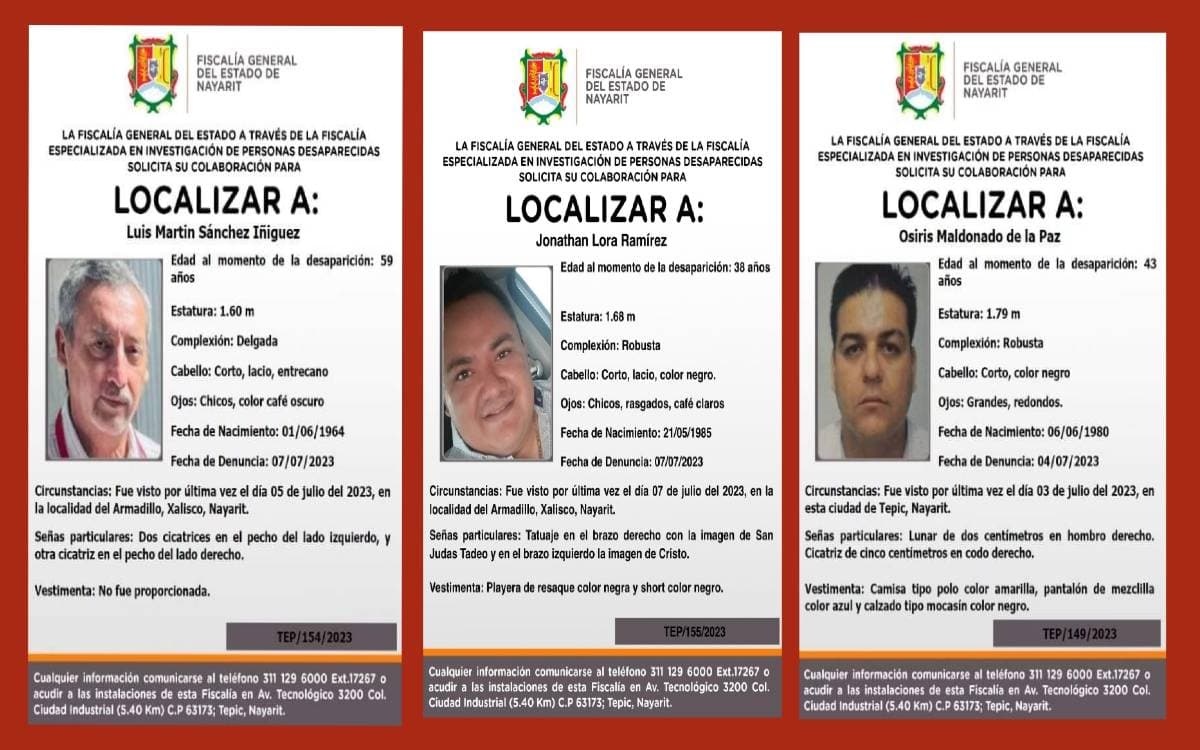 Nayarit: Reportan desaparición de periodista y comunicadores