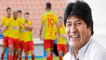 Pide Evo Morales paciencia para pagar a los futbolistas de su equipo | Video
