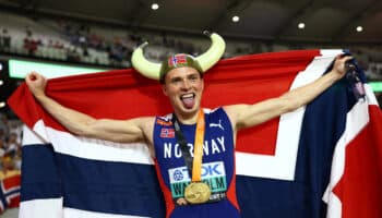 Budapest 2023: Karsten Warholm se redime en los 400 metros con vallas | Video