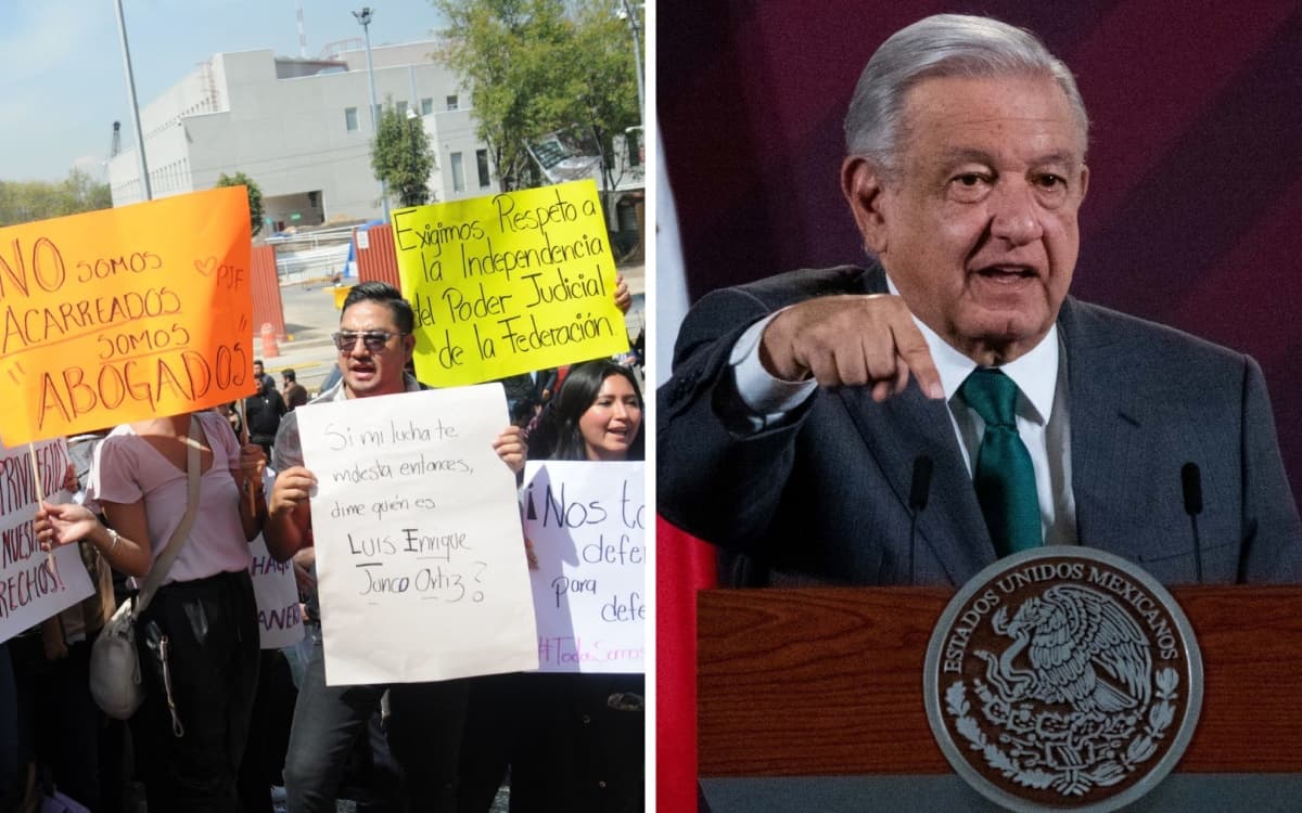 Paro del Poder Judicial está manipulado: AMLO