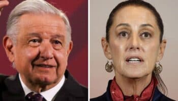 AMLO niega que visita de Sheinbaum a Palacio sea partidista: 'es mi amiga'