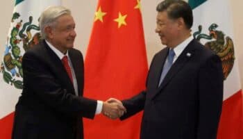 AMLO aboga por "buenas relaciones" con China tras reunión con Xi