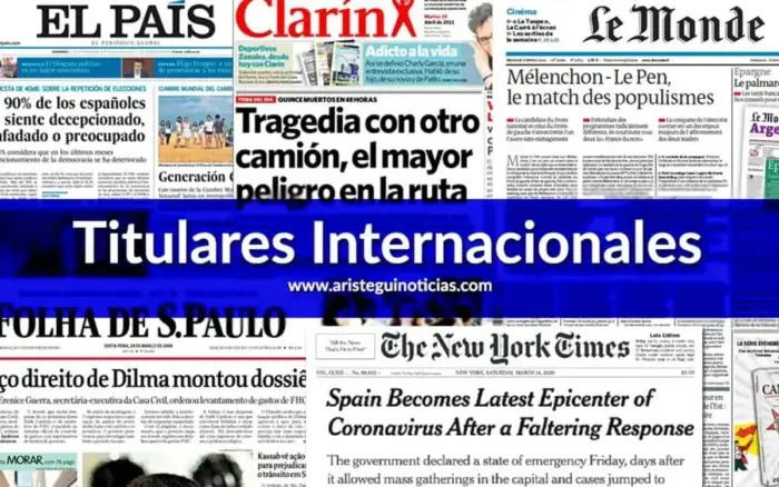 Milei arrasó, dejó al peronismo golpeado y llamó a los gobernadores a un acuerdo; Funcionarios chinos y estadounidenses se acercan a un acuerdo comercial y más | Primeras planas del mundo 27/10/2025