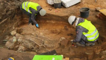 Descubren fosa masiva de la Peste Negra en Núremberg, Alemania