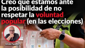 Si esto no es una elección de estado, vamos muy de carrera para que lo sea: Figueroa