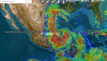 Activan alerta naranja en zonas de Tamaulipas y Veracruz por paso de 'Alberto'