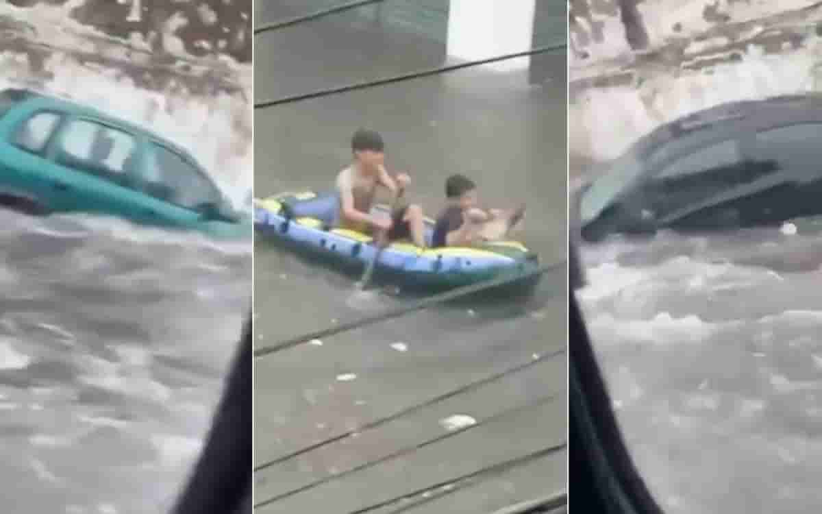 Videos | Veracruz bajo el agua por fuertes lluvias: coches flotando, casas inundadas...