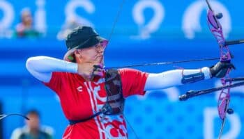 París 2024: Ale Valencia clasifica a Octavos de Final de tiro con arco