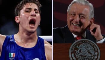 AMLO celebra que Marco Verde va por el oro: 'En el caso del boxeo la violencia está permitida'