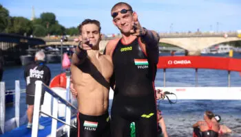 París 2024: Hacen húngaros el 1-3 en los 10 kms de aguas abiertas | Video