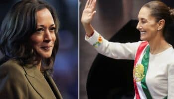 Kamala Harris felicita a Claudia Sheinbaum por su histórica toma de posesión