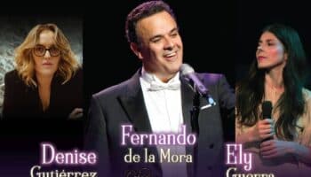 El tenor Fernando de la Mora compartirá escenario con Ely Guerra y Denise Gutiérrez