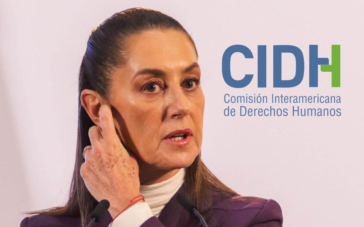 Sheinbaum se lanza contra la CIDH por audiencia contra reforma judicial