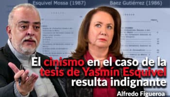 La ministra Esquivel hace alarde del fraude que cometió con su tesis y usó todo su poder para silenciar a la UNAM: Figueroa