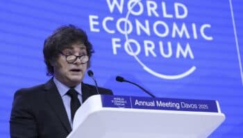 Milei llama en Davos a no parar hasta acabar con la 'ideología woke' | Video