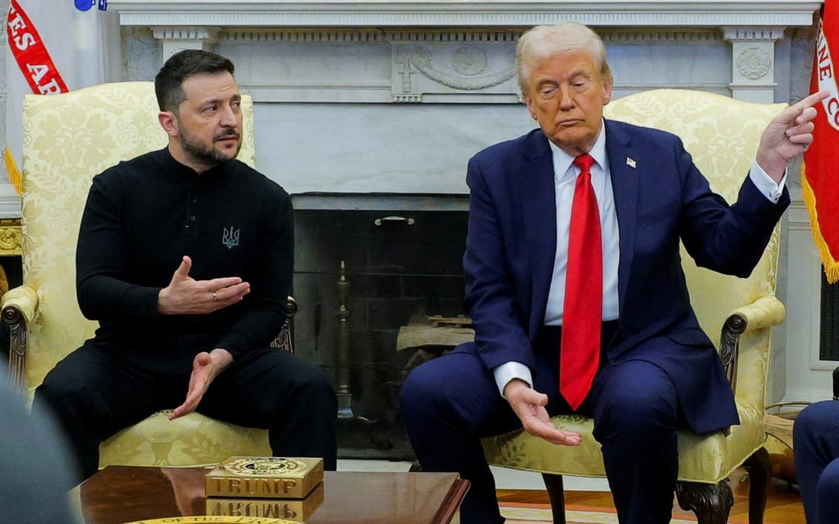 Trump intento humillar a Zelensky