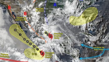 Barry toca tierra en Veracruz; Flossie se convertirá en huracán