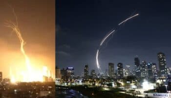 Misil impacta Tel Aviv en ataque de Irán a Israel | Video