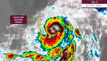 Flossie se intensifica a huracán categoría 2 frente a Michoacán, Jalisco y Colima