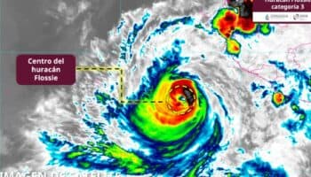 Huracán Flossie se intensifica a categoría 3; dónde está y hacia dónde se dirige