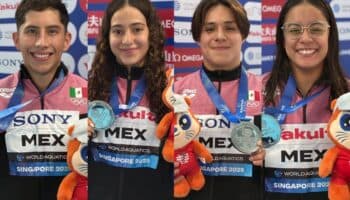 ¡Plata para México! Equipo mixto de clavados brilla en el Mundial de Deportes Acuáticos