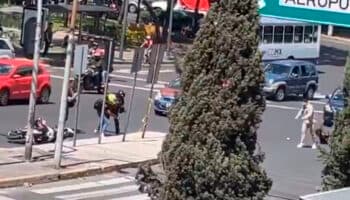 CDMX: Detienen a policía tras disparar y matar a motociclista en riña