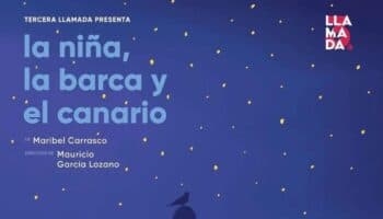 Un momento de teatro: 'La Niña, la Barca y el Canario'