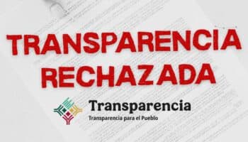 Transparencia para el Pueblo ha desechado 99.6% de recursos de revisión, denuncia Artículo 19