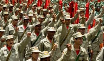 Venezuela comienza a entrenar milicianos ante el "asedio" de Estados Unidos