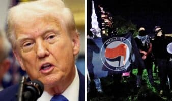 Trump declara al movimiento antifascista como organización terrorista, pese a no tener estructura formal
