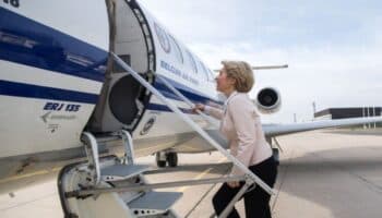Rusia se desvincula del supuesto sabotaje al avión de Ursula Von de Leyen | Video