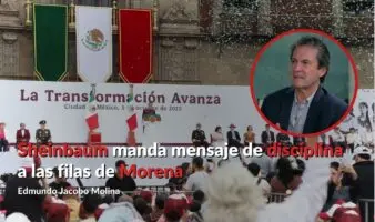 Sheinbaum sufre 'presiones internas y externas' para controlar la corrupción: Edmundo Jacobo Molina | Comentario
