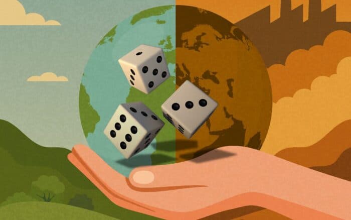 La noche en que el clima se jugó en los dados