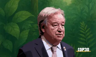 Guterres califica de 'negligencia mortal' la inacción climática global en la COP30