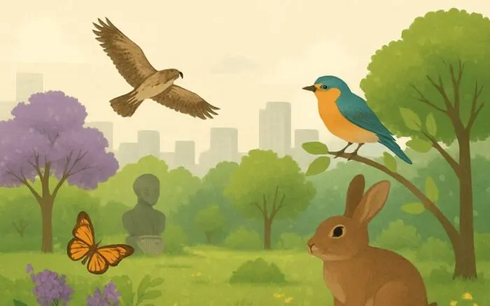 Un oasis vivo en el Parque de los Periodistas Ilustres de la CDMX