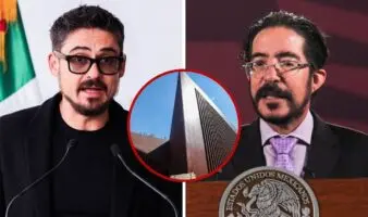 Salmerón llama 'corrupto' a Román Meyer Falcón por obras del Archivo General Agrario