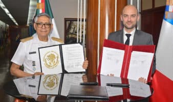 México y Francia firman acuerdo para combatir delitos marítimos transnacionales