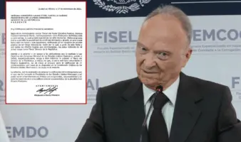 Esta es la carta de renuncia de Gertz Manero; será embajador 'en un país amigo'