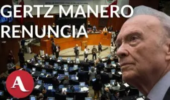 Senado acepta la renuncia de Gertz Manero a la FGR por 'causa grave'
