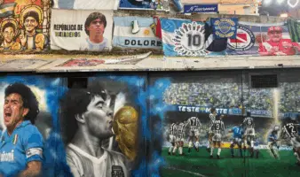 Rinden homenajes en Argentina y Nápoles a Maradona al cumplirse 5 años de su fallecimiento | Video
