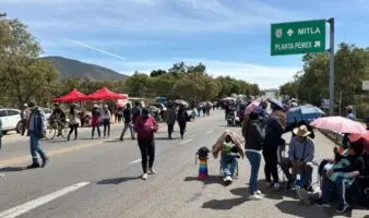 CNTE radicaliza protestas en Oaxaca contra la Ley del Issste