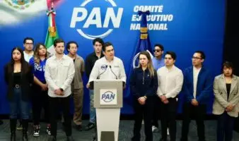 PAN confirma contratos con Edson Andrade, impulsor de marcha 'Generación Z'; denuncia represión