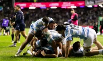 Rugby | Argentina vence con espectacular remontada a Escocia | Video