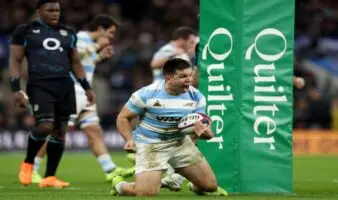 Rugby: Roza Argentina épica remontada ante Inglaterra en Twickenham | Video