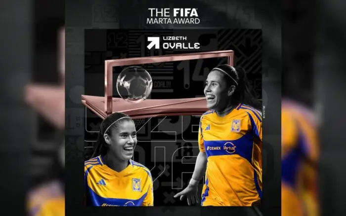 El escorpión de 'La Maga' Ovalle, premio Marta de los The Best de la FIFA | Video