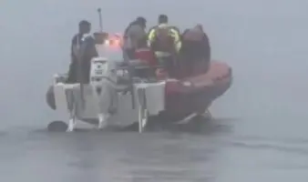 Saldo final tras desplome de avión de la Marina en Galveston es de 6 muertos